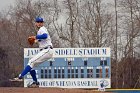 Baseball vs Nichols  Wheaton College Baseball vs Nichols College. - Photo By: KEITH NORDSTROM : Wheaton, baseball